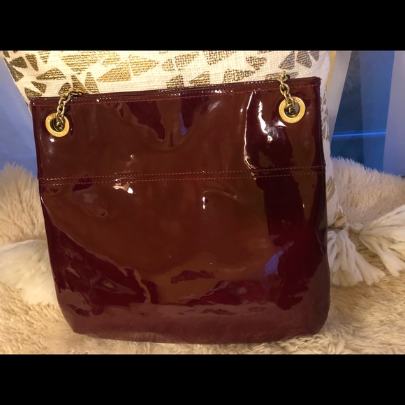 Wine red vernis CoachSOLD - Picture 4 of 8